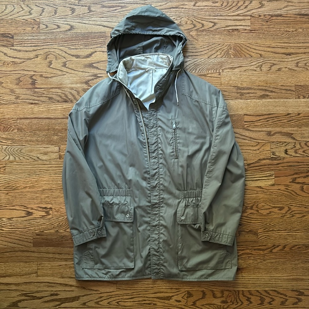 Hooded utility jacket